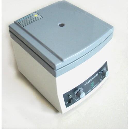 Laboratory Centrifuge Slow Speed Desktop Centrifuge 4000r/min Large Capacity Sediment Centrifuge Machine 50 ml * 6 Tubes