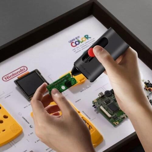 Youpin Wowstick Lithium Battery Mini Hot Melt Glue Gun Set Electric Heat Hot Melt Crafts Repair Tool Professional with Sticks