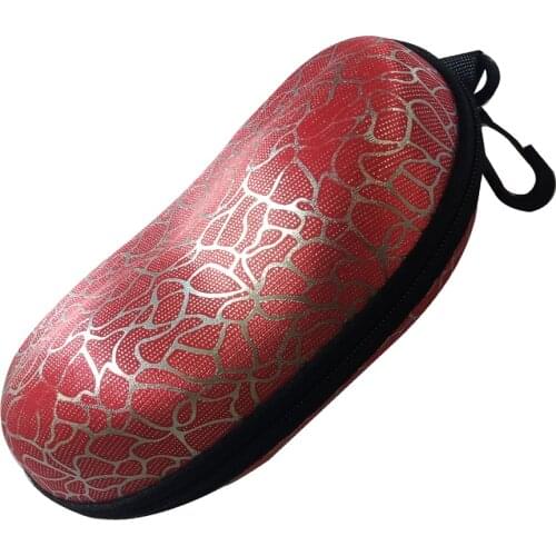 Fashion Sunglasses Box Stone Pattern Zipper Closure Simple Eyewear Box Portable EVA Glasses Protective Box Eyewear Accessories