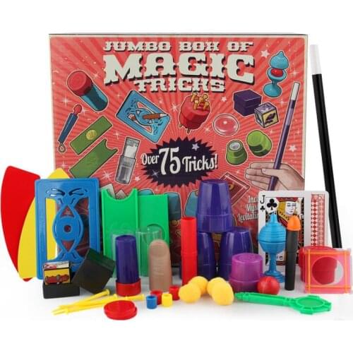 Chidlren Magic Tricks Toys Hanky Pankys Junior Magic Set Simple Magic Props For Magic Beginner Children With DVD Teaching Kit