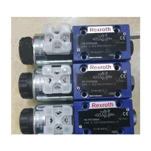 NEW Rexroth Solenoid Valve Hydraulic Valve MNR: R901008688 4WE6D62/EG220N9K4/V 4WE 6D6X/EG220N9K4/V