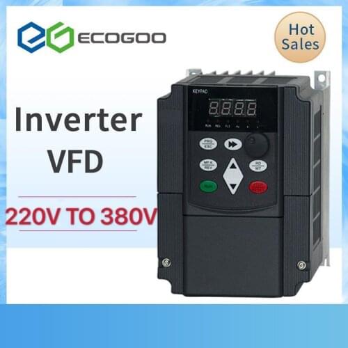 NF9100boost Frequency inverter single phase 220V converter to three phase 380v AC power transformer for motor VFD