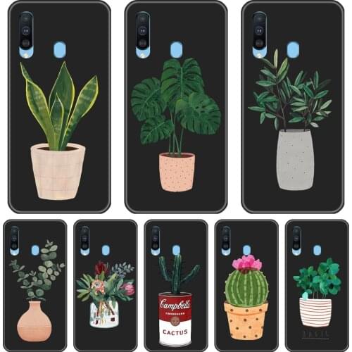Cactus Potted Flowers Phone Case Silicone For Samsung Galaxy M40 M30 M20 M10 Soft Back Cover For Samsung Galaxy M40 M30 M20 M10