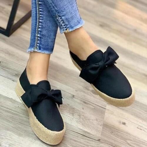 Women Flats Shoes Platform Sneakers Slip On Flats Leather Suede Ladies Loafers Casual Floral Shoes Women Thick bottom shoes