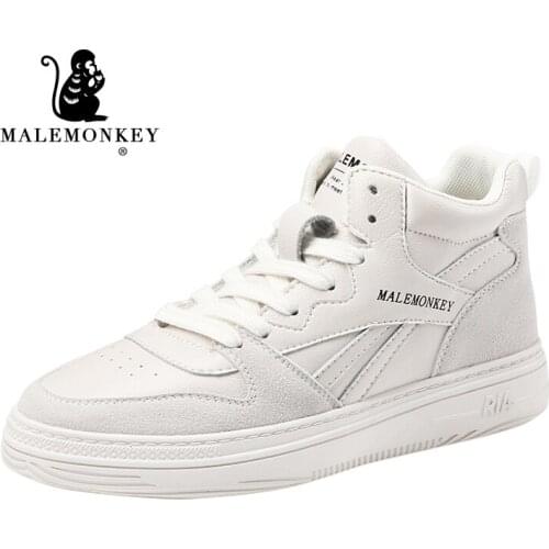 White Flat Shoes Fashion Breathable High Quality Women Shoes Walking Shoes For Women Comfortable 2020 Autumn Winter 043186