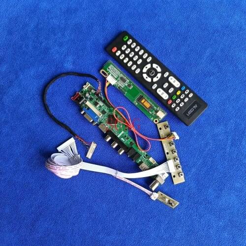 1-CCFL HDMI-compatible VGA AV USB LCD display controller board For N184H3-L01/N184H3-L02 LVDS 30-Pin Kit Analog Signal 1920*1080