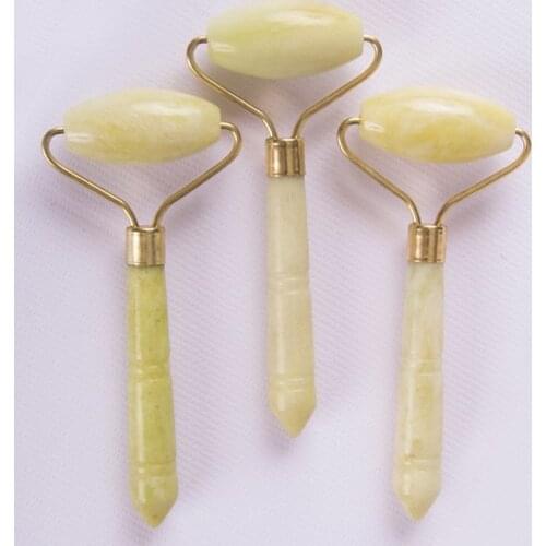 1pcs Natural Facial Beauty Massage Tool Jade Roller Face Thin Massager Relaxation Anti Wrinkle Health Care Tools