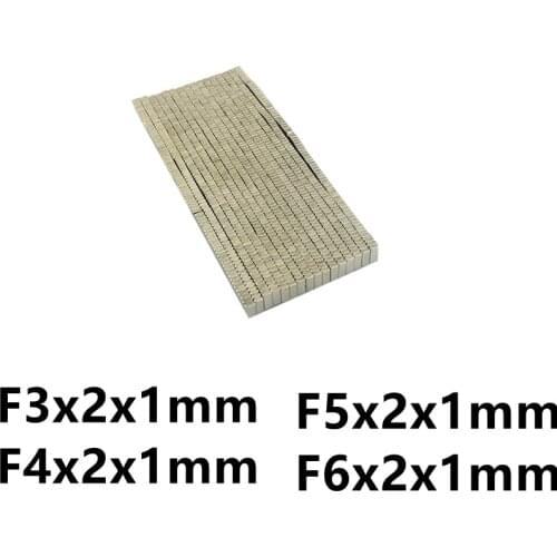 10 50 100PCS/LOT Magnet 3*2*1 4*2*1 5*2*1 6*2*1 N35 NdFeB MAGNET 3x2x1 4x2x1 5x2x1 6x2x1 Speaker Neodymium Magnets