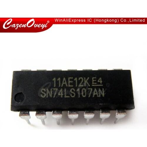 10pcs/lot SN74LS107N HD74LS107P 74LS107 DIP-14 In Stock