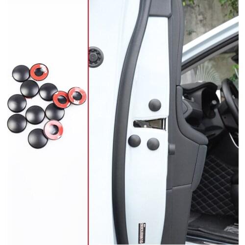 12Pcs Universal Car Door Lock Screw Anti-Rust Protector Sticker Cover for BMW all series 1 2 3 4 5 6 7 X E F-series E46 E90 X1