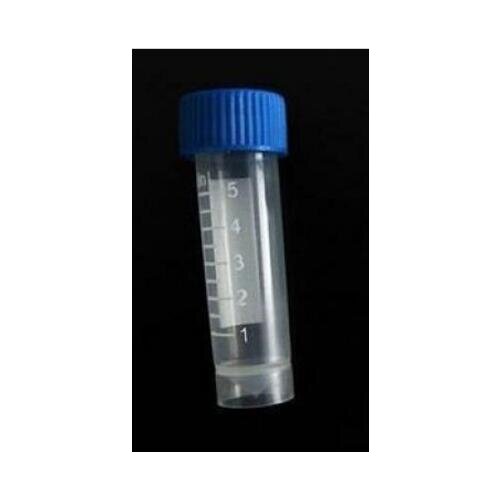 200pcs/lot 5ml Freezing Tube with scale Preservative Frozen Sample Sub-tube Cryopreservation Tube