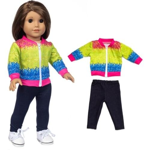 2021 Colorful Suit Clothes fits for American girl 18" american girl doll alexander doll best gift