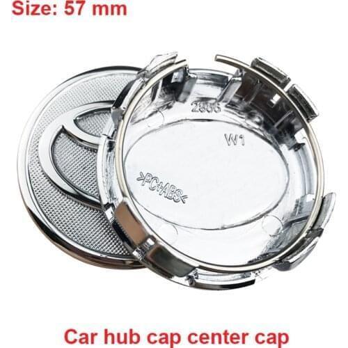 4pcs Diameter 57mm 62mm Black Silver Car Wheel Center Hub Caps Logo Badge Emblem For Toyota Rim Caps Cover Accessories