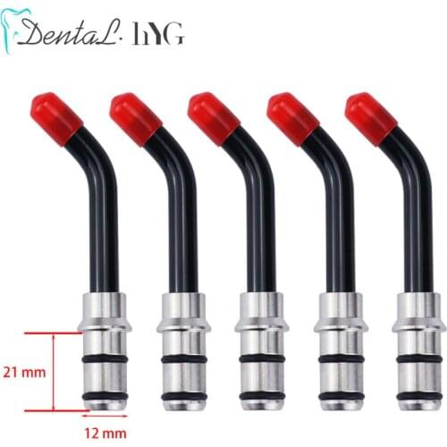 5pcs 12*21mm Universal Dental Optical Fiber Guide Rod Tips For Dental LED Curing Light Lamp