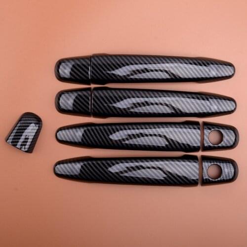 9Pcs/set Car Exterior Door Handle Cover Trim Decoration fit for Toyota Tacoma Pickup 2005 - 2009 2010 2011 2012 2013 2014 2015