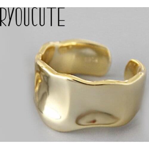 Bohemian Vintage Big Irregular Chains Ring For Women Female Lady Antique Knuckle Cocktail Rings Boho Jewelry Anillos