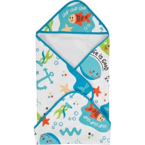 Dough Swaddle Baby Fish Beach Towel