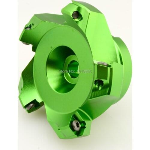 KM12-80-22-5T 45 degree aluminium indexable face mill cutter for SEKT1204 carbide inserts aluminium alloy