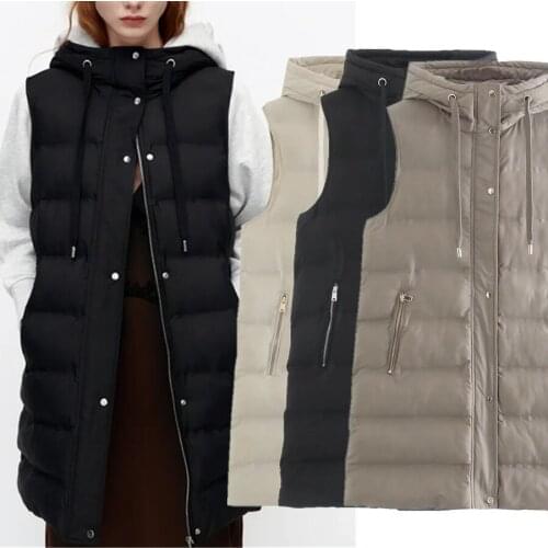 JennyandDave Women's Hooded Vests