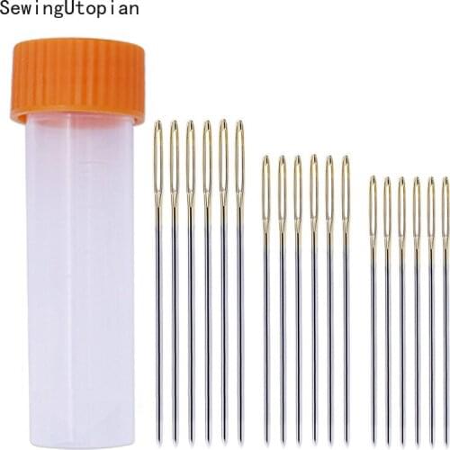 40/45/48mm Metal Large Eye Needles Leather Sewing Needle Embroidery Tapestry Hand Sewing Accessories Darning Repair Needle