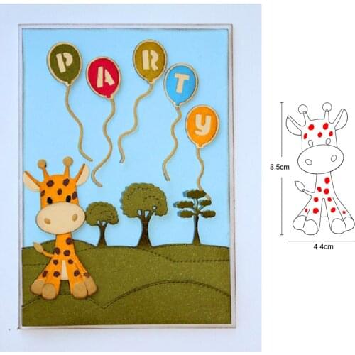 Metal Cutting Dies Lovely Deer die mould template for DIY Scrapbooking Album Decor Embossing Paper Card Crafts Die Cut