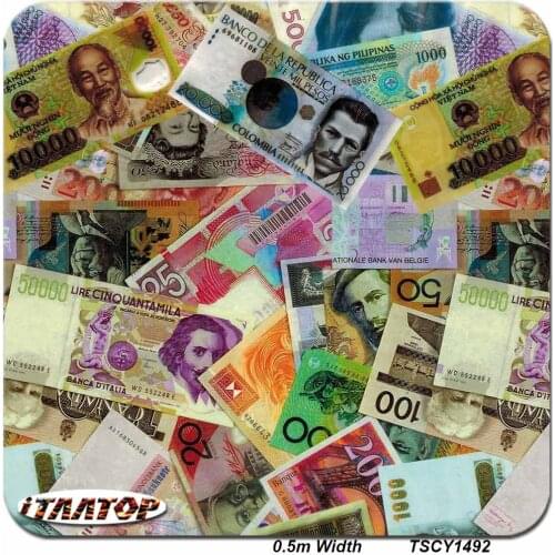 ITAATOP Cartoon Water Transfer Printing Film TSCY1492 0.5M * 2/10/20M Hydro Dipping Film