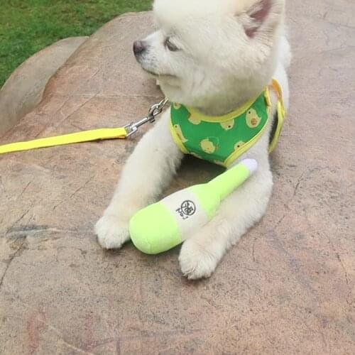 Nylon Small Pet Dog Harness All Weather Service Dog Vest Padded Adjustable Safety Vehicular Lead For Dogs Pet Cat Lovely Harness