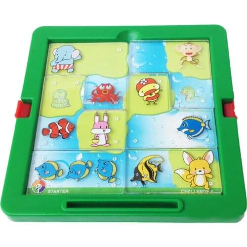 Popular Kids Baby Harmony Animal Park Chess Cards Children Intelligence Puzzles Early Problem Solving Educational Toys