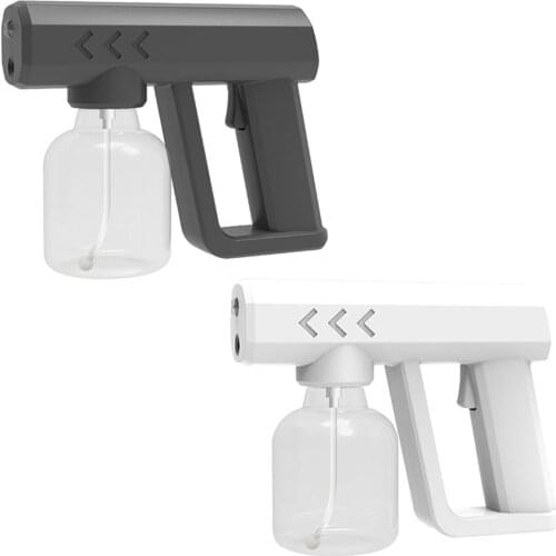 250ML Wireless Blue Light Nano Sprayer Fogger Handheld USB Charging Sterilization Spray Gun for Home Office School