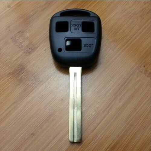 3 Buttons Replacement Remote Key Shell Case For Toyota Prado Camry Lexus With TOY48 Long Blade Fob Key Cover 5PCS/lot