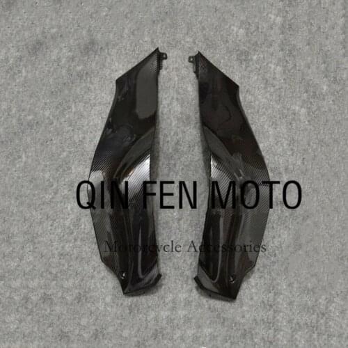 Carbon fiber paint Fuel tank left and right side panels Fit For Kawasaki ZX-10R 11-12-13-14-15-2016