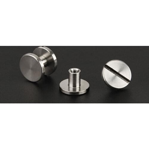 2pcs Titanium Waist Belt Screw Light Weight Waist Belt Lock Screw DIY Outdoor Tool