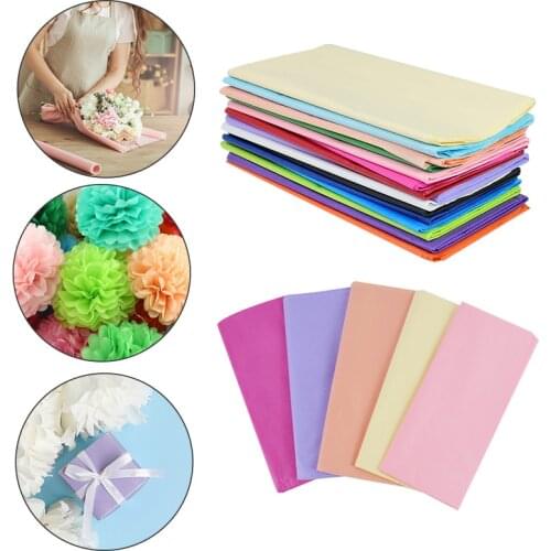10pcs 60x60cm Flower Wrapping Paper Gift Wrapping Craft Tissue Roll Clothing Bouquet Wrapping Gift for Gift