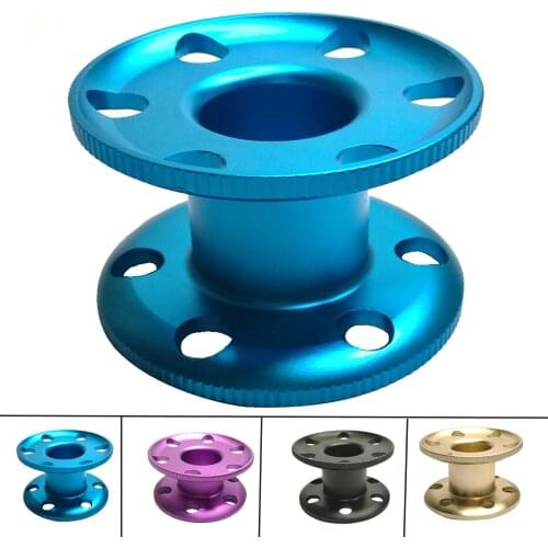 8.4cm Scuba Diving Finger Spool Blank Reel Underwater Equipment Technical Wreck Dive Aluminum