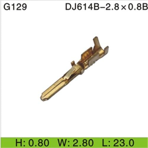 Free shipping 1000pcs Car Electronics & Motorcycle Accessories & Parts G129 male terminal connector