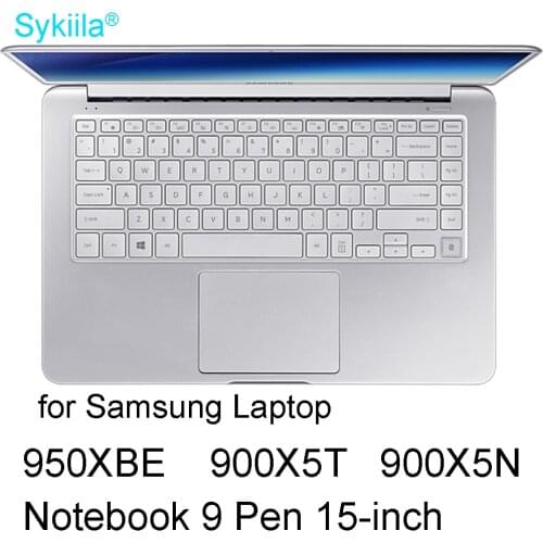 Keyboard Cover for Samsung Notebook 9 Pen 15 inch 950XBE 900X5T 900X5N Protector Skin Laptop Notebook Silicone TPU Clear 2020