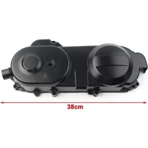 49cc 50cc Crankcase Engine Cover Short Case Motor Left GY6 Scooter QMB139 Moped Black Cover 1pc