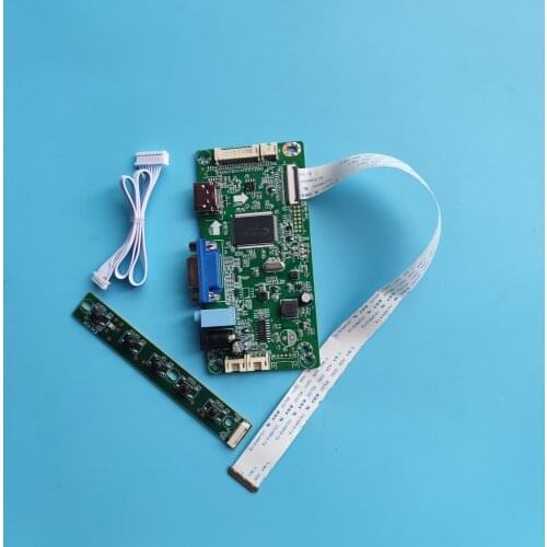 For B156XTN07/B156XTN07.1 monitor LCD EDP 1366X768 KIT VGA DIY Controller board 15.6" DRIVER SCREEN display