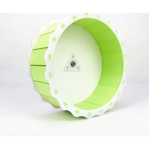 Hamster Exercise Running Wheel Silent Cage Cute Small Animal Squirrel Chinchilla Little Mouse Playground Sports Toy Pet Supplies