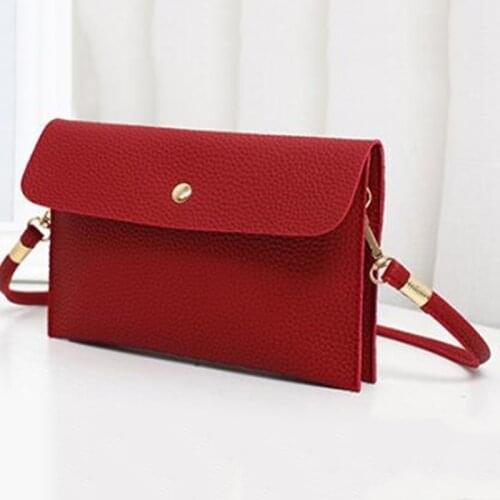 Korean Women Shoulder Bags 2021 New Women Messenger Crossbody Bags Fashion PU Leather Shoulder Bag