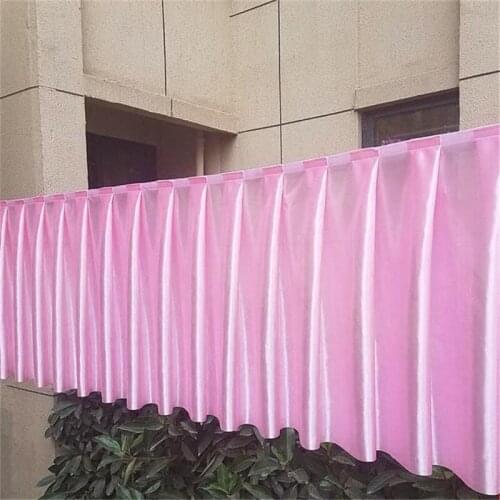 Ice Silk Wedding Table Skirt Table Skirting For Table Cloth Table Cover Wedding Party Banquet Birthday Decoration