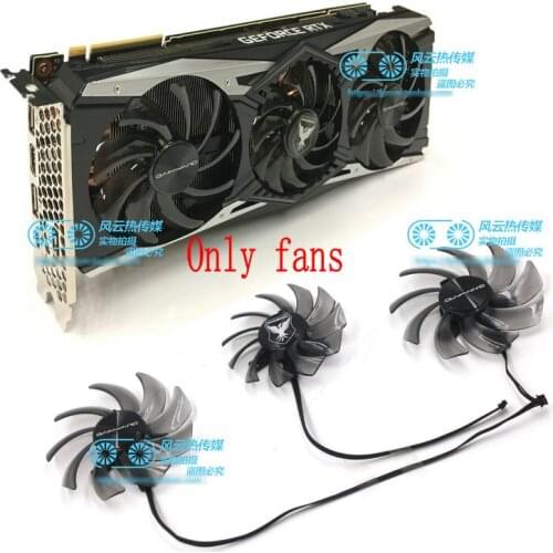 New Original for GAINWARD RTX2080 RTX2070 PHOENIX/GS Graphics Video card cooling fan FDC10H12S9-C FD7010H12S DC12V 0.35A