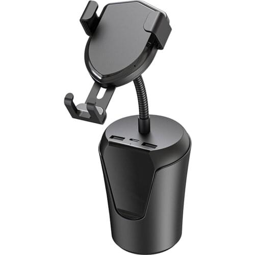 10W Wireless Multi-function New Dual Usb Fast Charge Universal Wireless Car Charger Bracket Fast Charging Car Charger