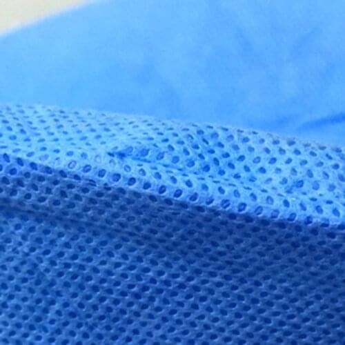 10Pcs Disposable Non-Woven Bouffant Cap Dust-Free Work Head Cover Elastic Anti-Static Doctor Hair Net Headwear K92F