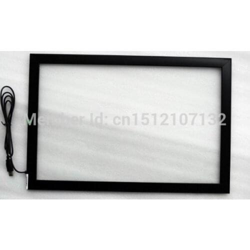 2 points 46 inch transparent IR touch screen,multi touch Overlay /multi touch frame/multi touch screen panel
