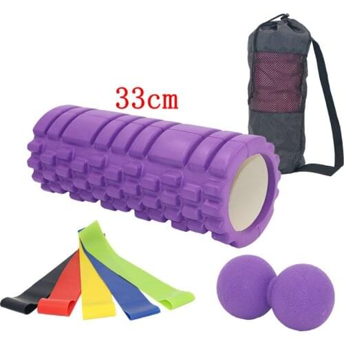 33cm EVA Hollow Wolf Shaped Yoga Pole Hollow Foam Shaft Balance Bar Pilates Yoga Pole Set Yoga Column Dropshipping