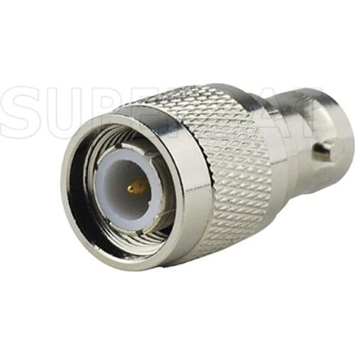 Superbat 5 pcs BNC-TNC Adapter BNC Jack to TNC Plug Straight RF Coaxial Connector