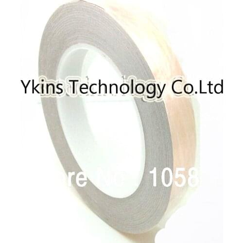 50pcs/lot high quality 15mm x 30M x 0.06mm Copper Foil Conductive Adhesive and Single Conductive COPPER FOIL TAPE