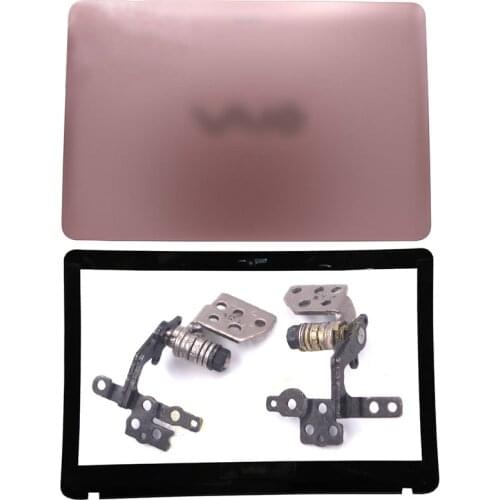 NEW Laptop For Sony Vaio SVF15 SVF152 SVF153 SVF152A23T SVF15 FIT15 SVF1541 Laptop Case LCD Back Cover/Hinges/Palmrest Pink