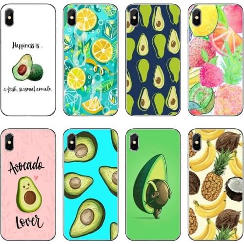 Pineapple Avocado Accessories Phone Case For Samsung Galaxy A71 A70 A60 A51 A50 A41 A40 A31 A30 A20E A21S A12 A10 A7 A5 A3